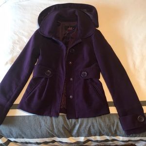 Purple coat
